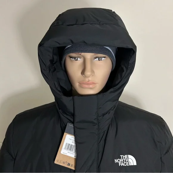 The North Face Men's Baltic Down Puffer Hoodie Coat TNF Black Sz S M L XL XXL - Picture 6 of 14